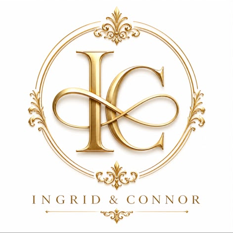 Ingrid and Connor monogram